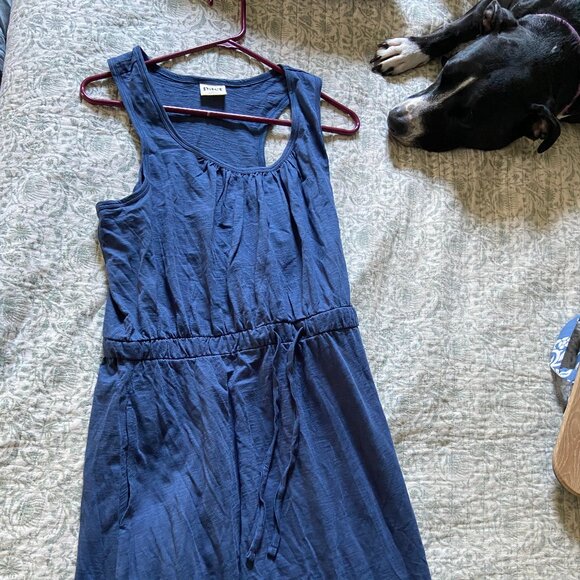 Pact Women's Maxi Dress - Navy Blue - Picture 3 of 4